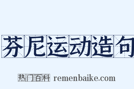 芬尼运动造句是什么意思的图片